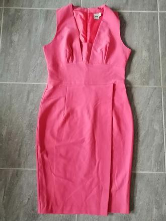 Ružové sexi šaty asos, v40, 40