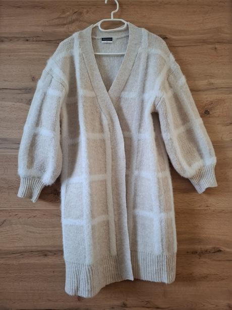 Hrubý kardigán, s