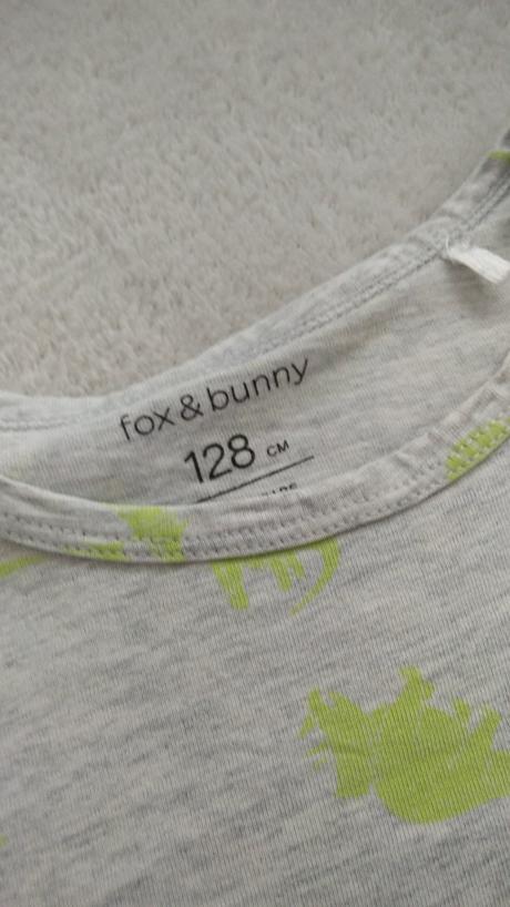 Pyžamo, fox & bunny,122