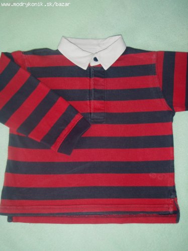 Pasikava mikinka s golierom 2-3 roky, ladybird,98