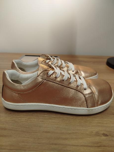 Shapen barefoot tenisky feelin uni rosegol leather, 37