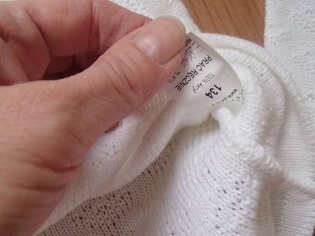 Svetrík na prvé sväté prijímanie, 134