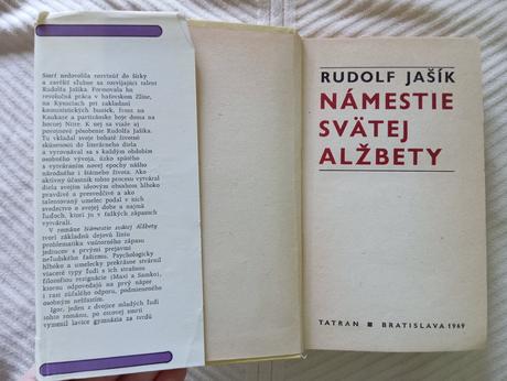 Rudof jašík - námestie svätej alžbety s prebalom,