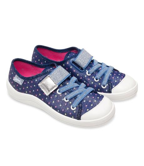 Dievčenské plátené tenisky tim 5150102, befado,33 / 36