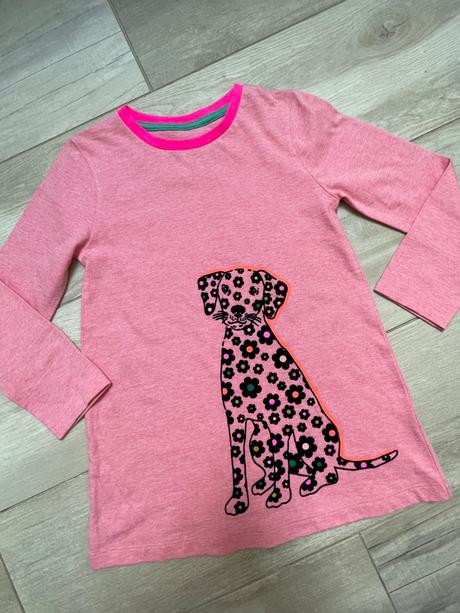 Šatky s kvetinovým dalmatíncom, mini boden,116