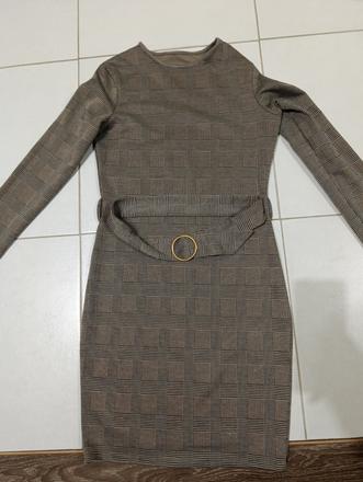 Šaty s dlhým rukávom, m