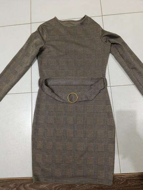 Šaty s dlhým rukávom, m