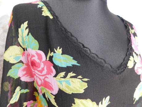 Velmi pekna šifonova bluzka, tally weijl,36