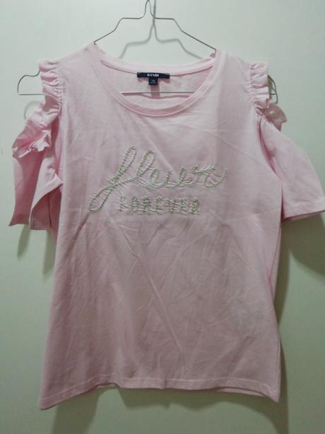 Letné tričko s volánikmi kiabi, 152