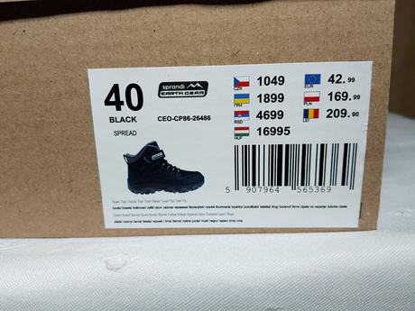 Čižmy sprandi earth gear, sprandi,40