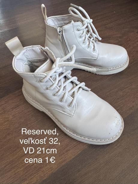 Prechodné topánky, reserved,31