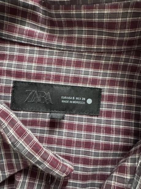 Zara - károvaná košeľa, zara,s