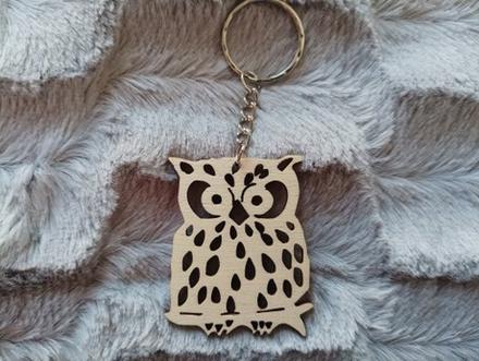 Prívesok na kľúče - sovička, 
