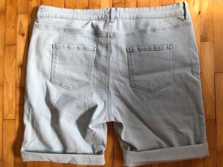 Riflove kratasy damske denim 48, 48