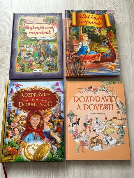 Predám rôzne detské knihy v top stave, 