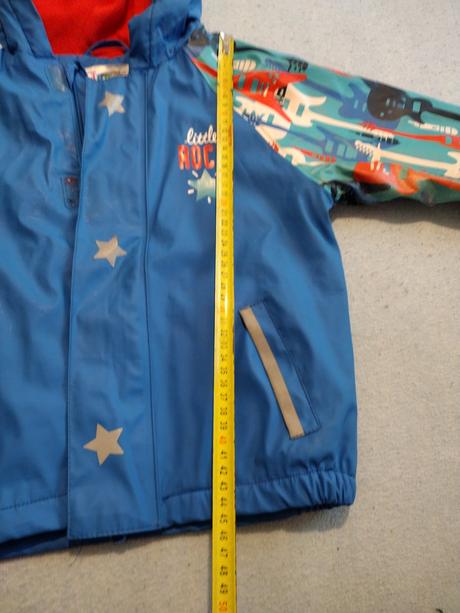 Nepremokavá, zateplená bunda, č. 98/104, lupilu,104