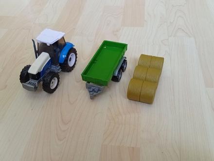 Traktor s vlečkou, 