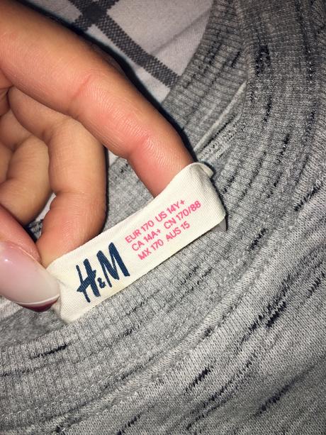 Detská mikina, h&m,170