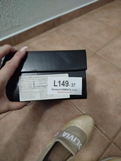 Topánky olívia shoes, 37