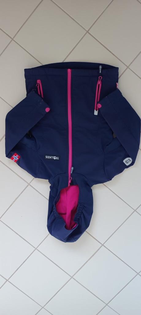 Softshellová bunda, trollkids,110