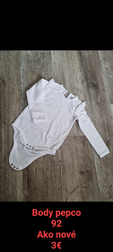 Body veľkosť 92 rôzne značky viac ks, 92