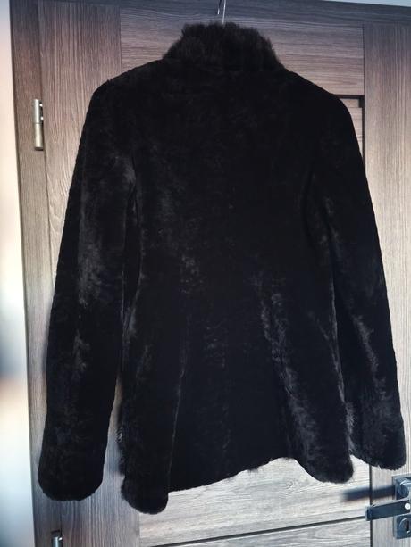 Luxusny kozusok norka + strihana ovecka, s