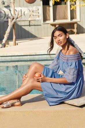 Vyšívané letné šaty, next,40 / l