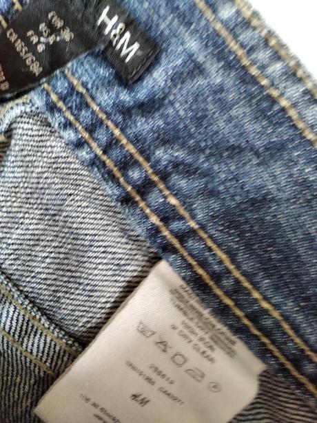 Rifľová minisukňa, h&m,36