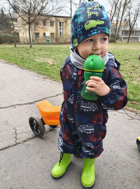 Krásny zateplený overal do dažda, tu,86