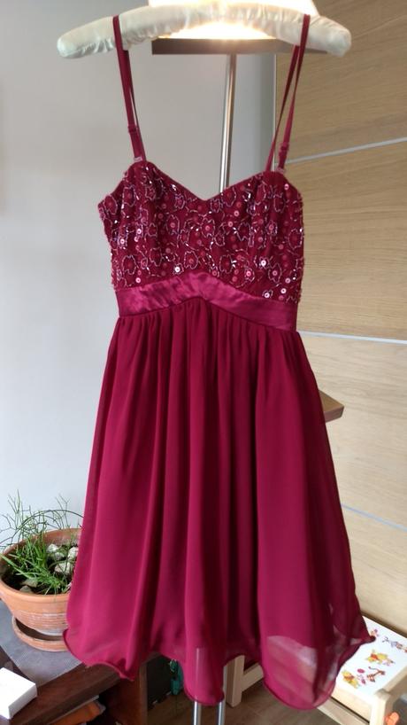 Bordove saty 36+ nahrdelnik+nausnice, 36