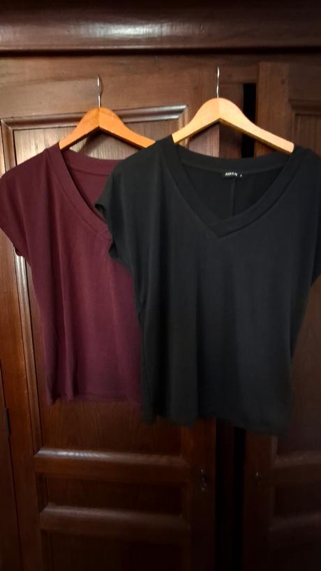 Bordové a čierne tričko medicine s, s