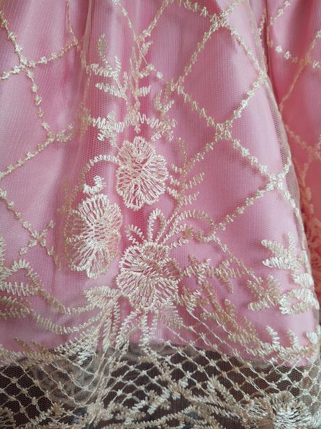 Detské čipové šaty, 74 / 80