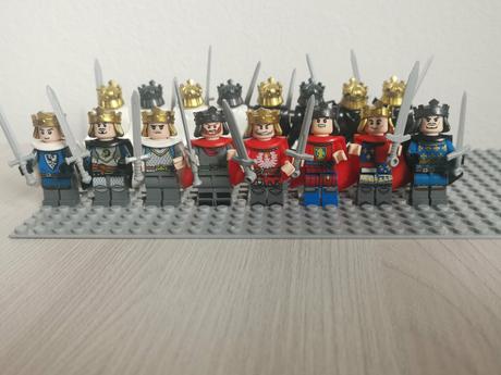 Postavičky  - rytieri a králi, 