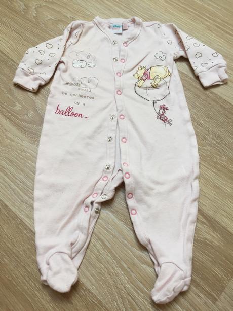 Overal/pyžamo macko pú, disney,68