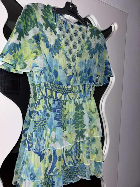 Šifónove šaty zara s, zara,s