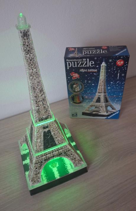 3d puzzle - eiffelova veža, 