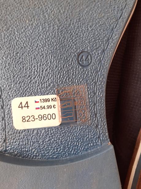 Kožené poltopánky baťa, baťa,44