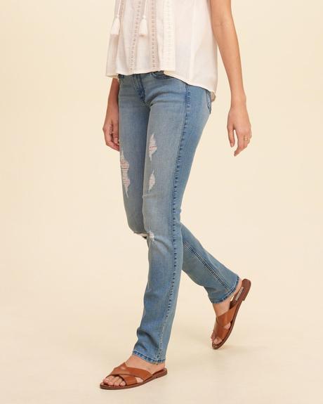 Trhane sinny jeans hollister vel.1r - s, abercrombie&fitch,s