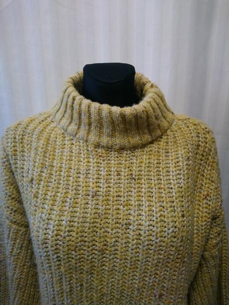 Dámsky hrejivý acrylový crop pulóver, topshop, topshop,l