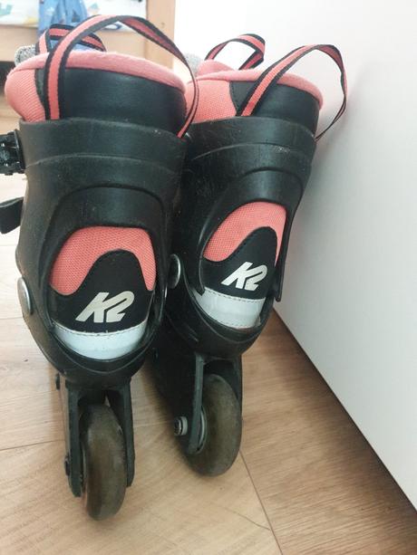 Kolieskove korcule k2+chranice velkost 29-34, 29