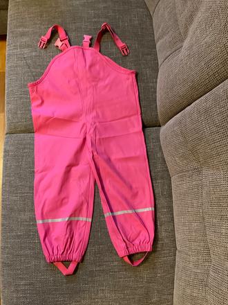Nohavice do dažďa veľkosť 110-116, lupilu,116