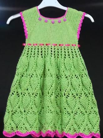 Detské háčkované šatky 25, 98