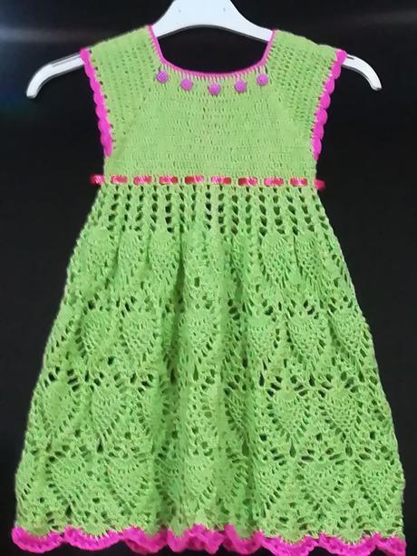 Detské háčkované šatky 25, 98