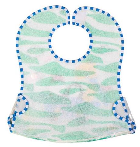 Babyono 836 podbradník nepremokavý s kapsičkami,