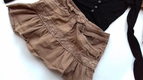 Volaniková sukňa, m