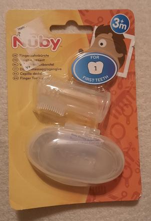 Silikónová zubná kefka, 