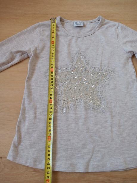 Tričko s dlhým rukávom, 128