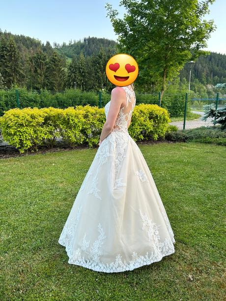 Svadobné šaty s vlečkou amaury st. patrick, 38