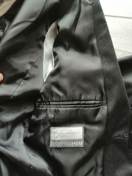 Kvalitné čierne sako ham, v128, h&m,128