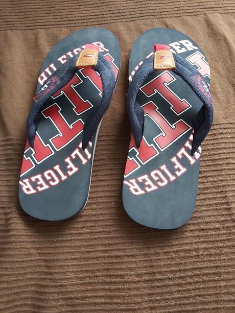 Šľapky, tommy hilfiger,41